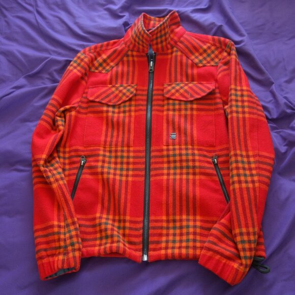 G-STAR Men's Check Overshirt Jacket Size S - Picture 1 of 16